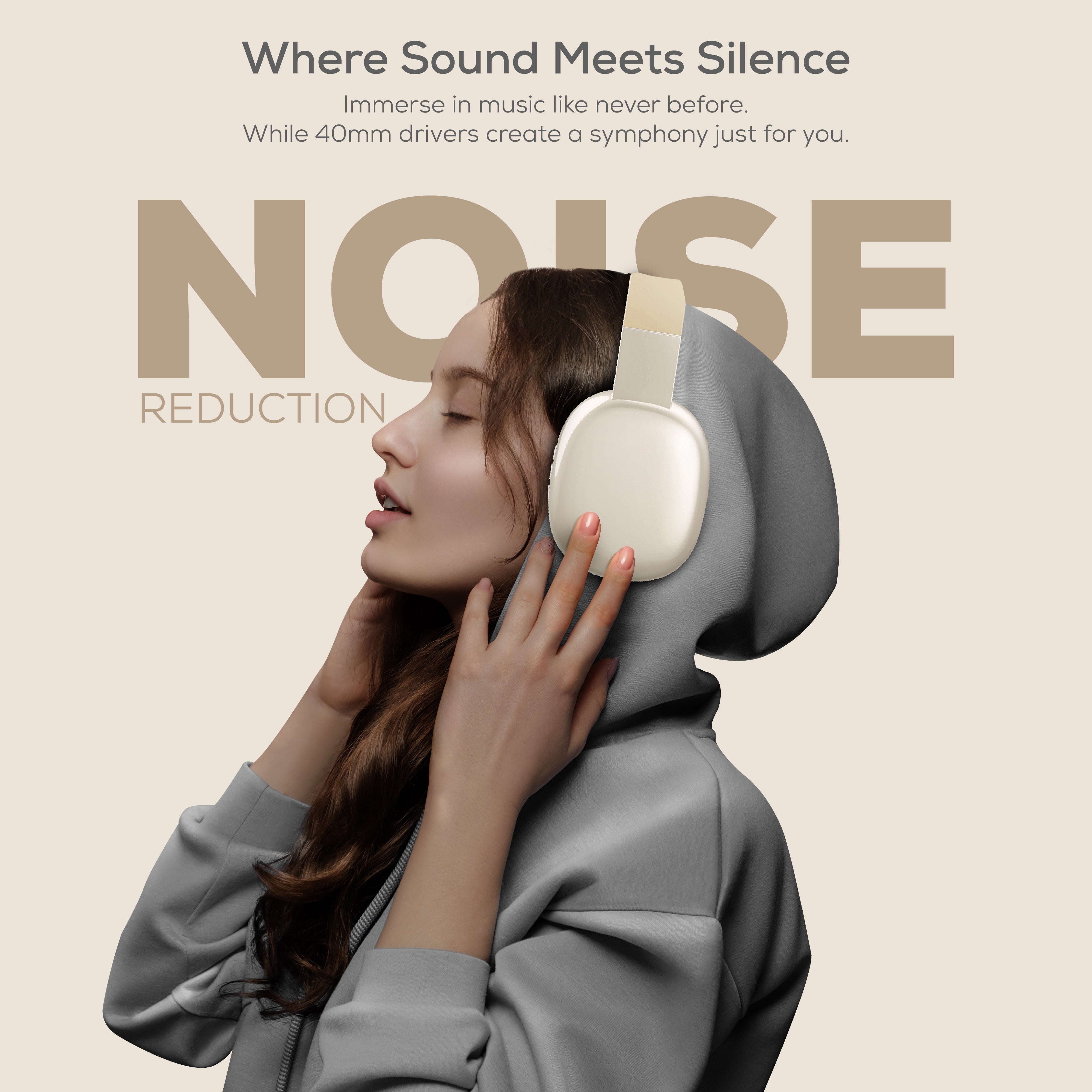 Gabba Goods Platinum Vibe Over-Ear Bluetooth Headphones